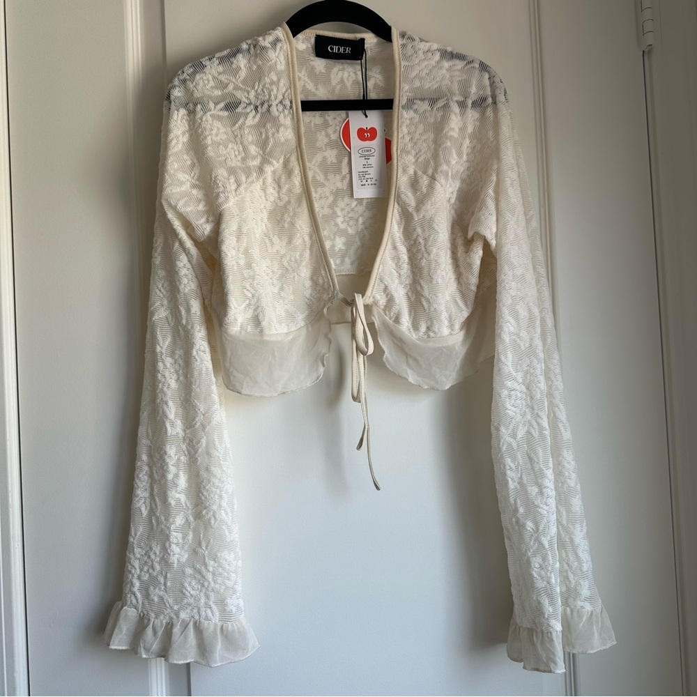 Cider Cream Lace Blouse